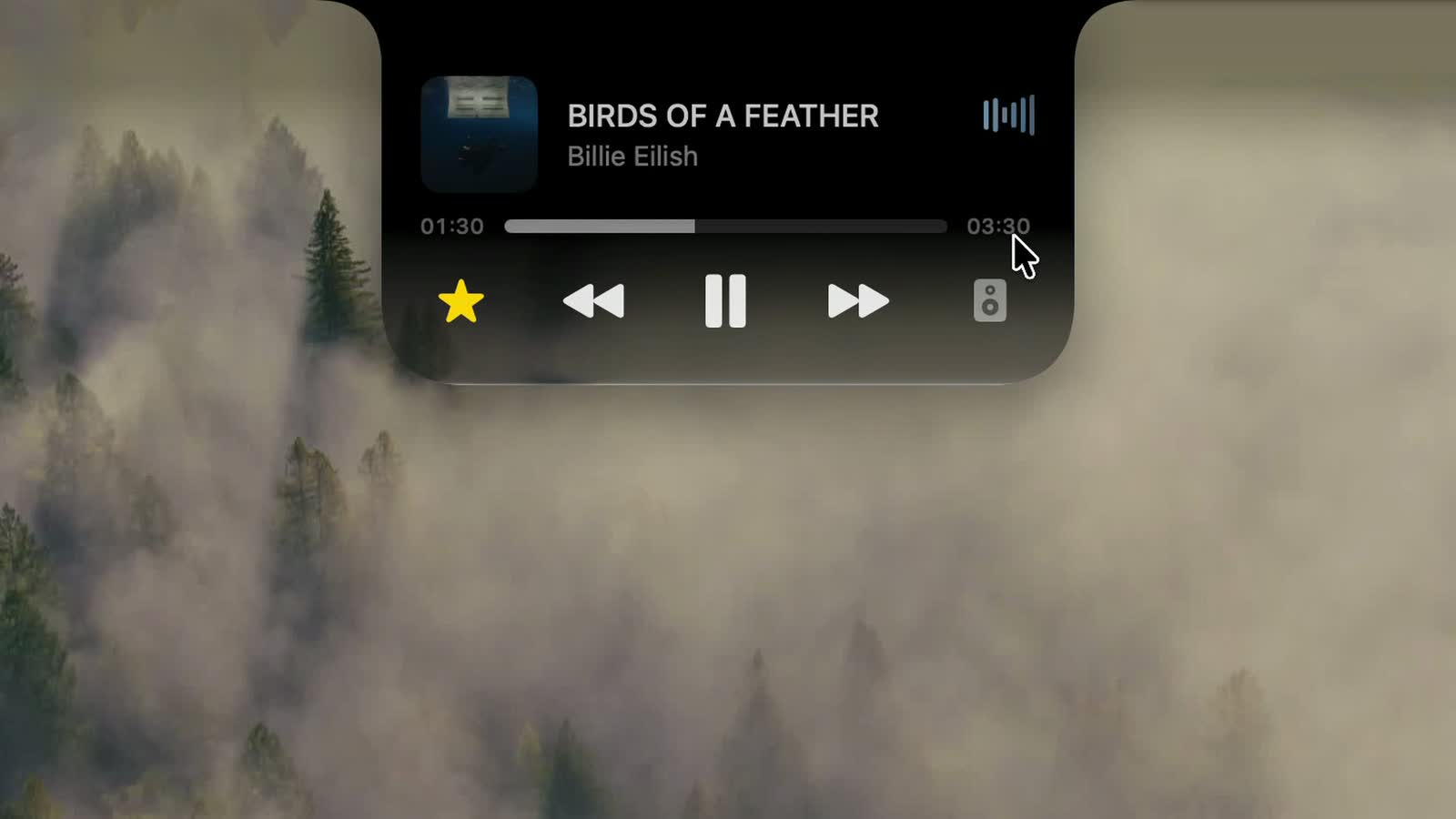 The music player in the Semi finish.